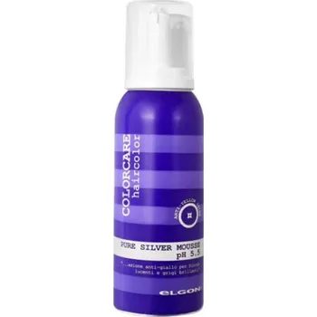 Vlasová regenerace Elgon Colorcare Pure Silver Mousse 100 ml