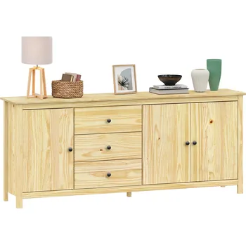 Komoda Komoda 3 dveře + 3 zásuvky TORINO kovové úchytky