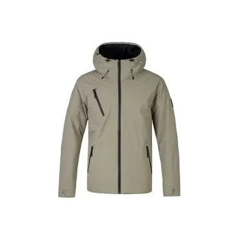 Pánská casual bunda Hannah DERK II overland trek XL; Šedá bunda + DÁREK DLE VÝBĚRU!