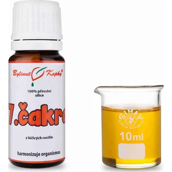 Bylinné kapky s.r.o. 7.čakra, 100 % přírodní silice - esenciální (éterický) olej 10 ml | Bylinné kapky
