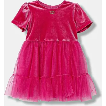 Dívčí šaty Dívčí šaty Twinset 252GB2200 růžová 42X, vel. 104