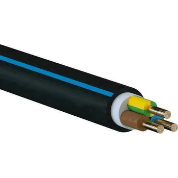 elektrický kabel Kabel CYKY-J 3x1,5 (3Cx 1,5) Vnější izolace: černá, Odběr: na metráž