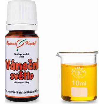 Aroma difuzér Bylinné kapky s.r.o. Vánoční světlo 100 % přírodní silice - esenciální (éterický) olej 10 ml