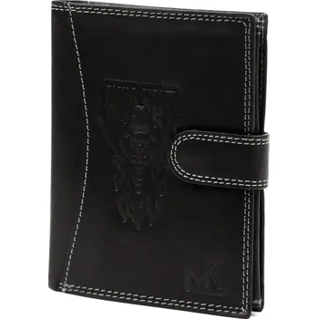 Pánská peněženka Money Kepper CDD 5601B WILD WEST černá, šedá