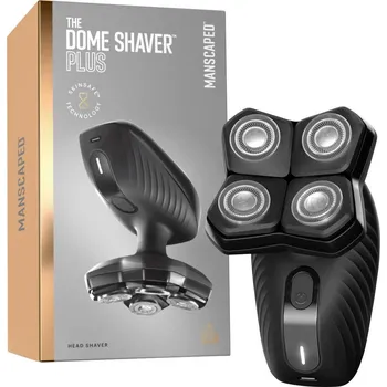 Holicí strojek MANSCAPED The Dome Shaver Plus Essentials 75-00249 rotační zastřihovač černá