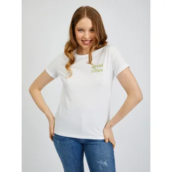 Orsay Bílé dámské tričko - Dámské Orsay bílá 2226132