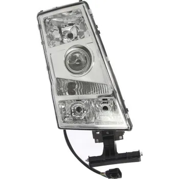 Přední světlomet TRUCKLIGHT Přední pravé světlo (H7/PY21W/W5W, manuální, bez motoru, obdélníková patice) FH12, FM 09.2001+