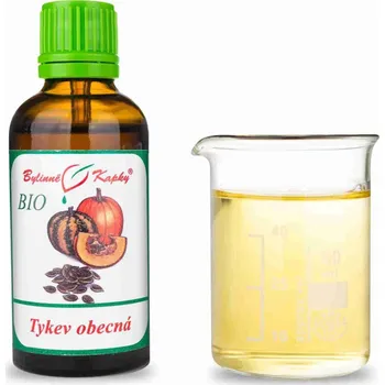 Doplněk stravy Bylinné kapky s.r.o. Tykev (dyně) BIO - bylinné kapky (tinktura) 50 ml