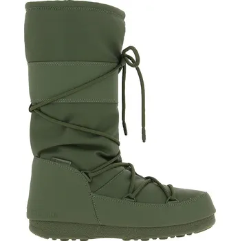 Dámská zimní obuv Moon Boot High Rubber WP Khaki