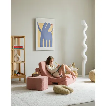 Wigiwama Guava Pink Moon Chair