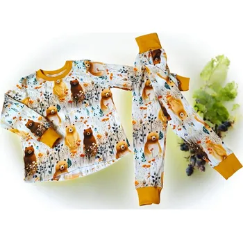 Dívčí pyžamo Dětské pyžamo 86 92 Velikost: 86/92 medvědi Dětské pyžamo