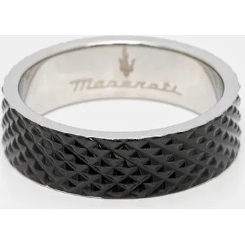 Prsten Bižuterie Maserati JM422AVD11 černá 99A, vel. 27