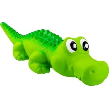 Hračka pro psa HipHop Dog Krokodýl se zvukem latexový 35cm
