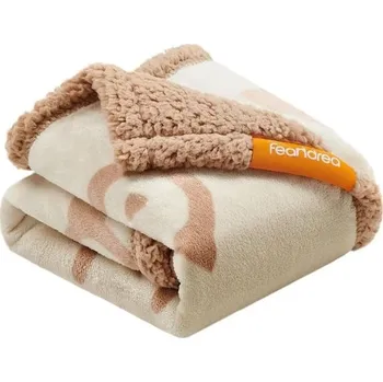 Hrací deka Nepromokavá deka Feandrea pro psy, deka ze sherpa fleecu pro mini psy a kočky, 73 x 63 cm, S,