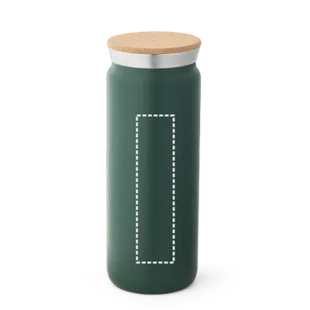 Termoska LAVINE 600. 600 ml termoska z nerezové oceli 1 Hrnek, 30 x 120 Gravírování laserem, 1 barva