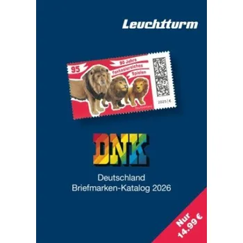 Kalendář DNK 2026 - Deutscher Briefmarkenkatalog 2026 (DE)