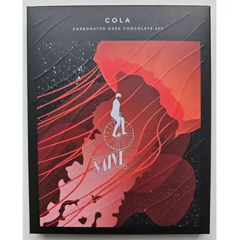 Čokoláda CHOCOLATE NAIVE COLA 65% - 50g (Naive)