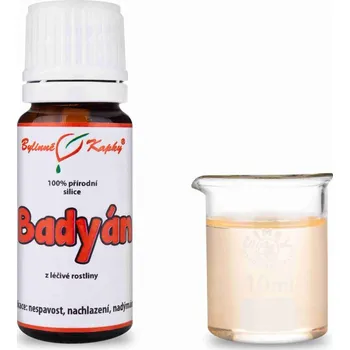 Aroma difuzér Bylinné kapky s.r.o. Badyán 100 % přírodní silice - esenciální (éterický) olej 10 ml