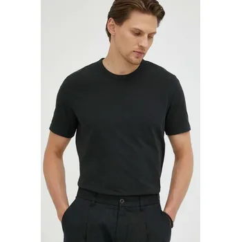 Bavlněné tričko Marc O'Polo B21201651556 černá 99X, vel. XXL