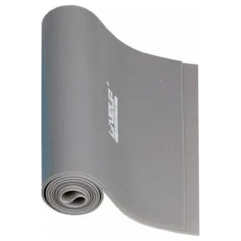 LiveUp Aerobic guma posilovací guma 120 x 15 cm šedá rozměr SS