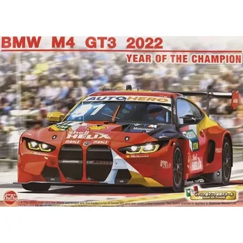 Plastikový model NuNu Beemax 1/24 BMW M4 GT3 DTM Champion 2022