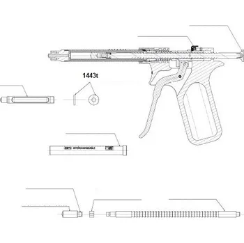 Chov hospodářského zvířete Náhradní díly k SAS HENKE-JECT® TBC, 2 ml, těsnění pístu 2 ml, těsnění pístu