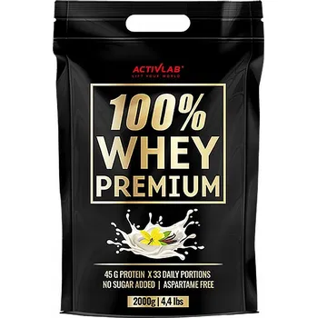Protein Protein WPC Activlab 100% Whey Premium 2000 g, vanilková příchuť