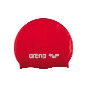 Plavecká čepice ARENA Čepička Classic Silicone Barva: Červená