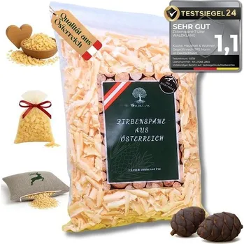 přikrývka Waldklang hobliny ze švýcarské borovice 7 litrů - švýcarská borovice z Rakouska - výplňový materiál