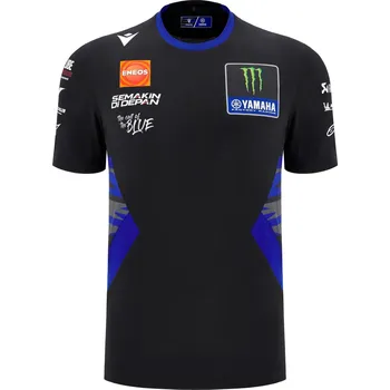 Pánské tričko Pánské tričko Yamaha Monster MotoGP team černé Velikost: L