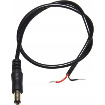 Kabel DC konektor 2,5/5,5 mm, 45 cm