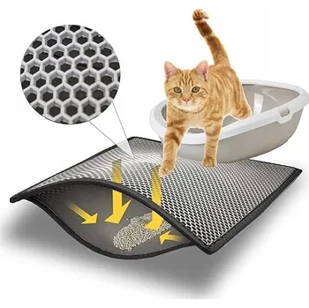 Obraz STĚRAČOVÁ PODLOŽKA S DÍRKAMI NA STELIVO POD ZÁCHOD SBÍRAJÍCÍ PÍSEK