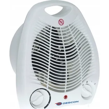 Topidlo Elektrický termoventilátor topení Farelka Descon DA-T200 1000W / 2000W