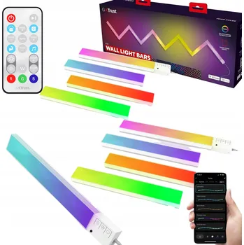 Obdélníkový nástěnný reflektor Trust bílý