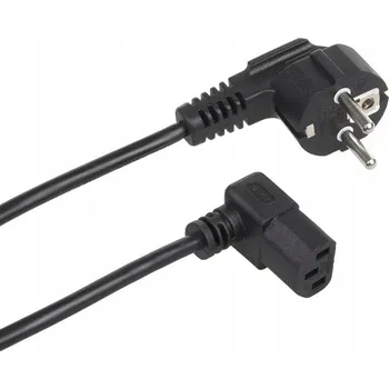 Napájecí kabel Napájecí kabel lomený 3-pin EU zástrčka 3m MCTV-854
