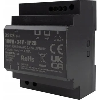 spínaný zdroj Napájecí zdroj na DIN lištu PREMIUM 24V 80W 3,33A IP20 Ecolight