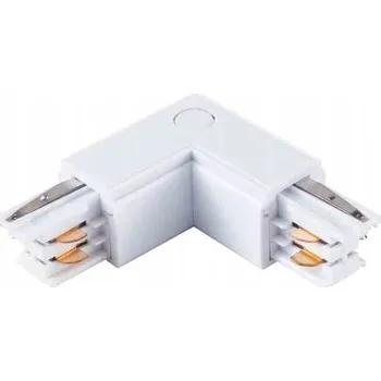 Bodové svítidlo MILAGRO Spojka pro lištové osvětlení, bílá, 3-okruhová