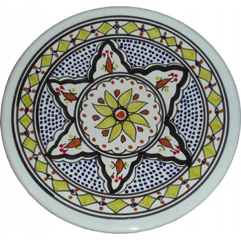 Talíř Mělký jídelní talíř Tunis 23 cm