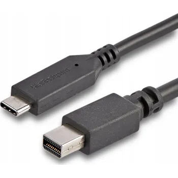 Datový kabel StarTech.com CDP2MDPMM6B Kabelový adaptér 1,8 m USB-C na Mini DisplayPort, černý