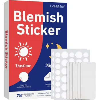 Léčba akné LÉČIVÉ NÁPLASTI NA AKNÉ A PUPÍNKY S TEA TREE OLEJEM 78ks