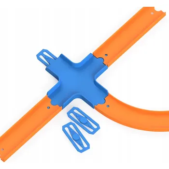 autíčko Křížení typu X pro dráhy Hot Wheels - od FabrykaTorow