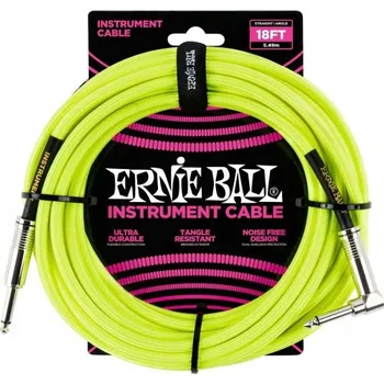 elektrický kabel Kytarový kabel Ernie Ball 6085, 5,49 m