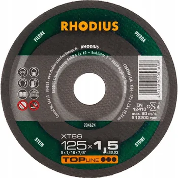 Řezný kotouč RHODIUS řezný kotouč na betonu X2 125x1,5 TOP