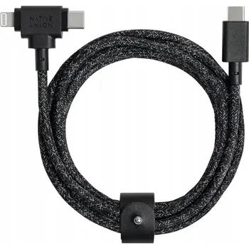 Datový kabel Kabel Native Union USB-C na Apple Lightning 1,5 m černý