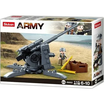 ostatní stavebnice Stavebnice Sluban Vojenské Dělo protiletadlové FLAK