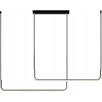 ZÁVĚSNÁ LAMPA HORIZON ČERNÁ LED * X2 MILAGRO