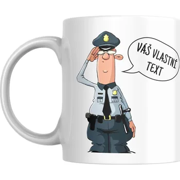 GRAVENO Policejní hrnek s vlastním textem