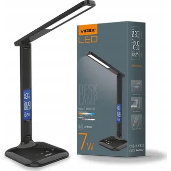 Lampička Stolní lampička Videx RIO černá, výkon až 5 W