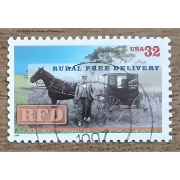 Sběratelství USA raz. 2754, pošta, 100. výročí, r. 1996