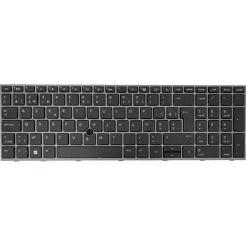 Náhradní klávesnice pro notebook Klávesnice HP L28407-A41 HP ZBOOK 15 G5 G6 17 LED BE PCALL pro HP, Compaq